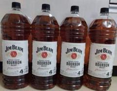 ジムビーム４L×２本セット ウイスキー　新品未開封 新品・未開封 陸4L &ジムビーム4L 2本セット