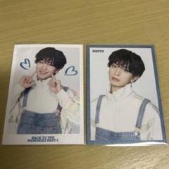 木村慧人 フォトカード シークレット ノーマル 2種セット BTTM5
