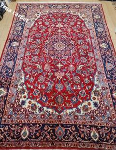 ペルシャ絨毯 330x200 手織り 美術品 カーシャーン産 クリーニング済み ペルシャ絨毯 330x200 手織り 美術品 カーシャーン産