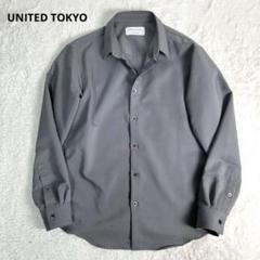 UNITED TOKYO クールドライ　ロングスリーブシャツ　グレージュ　03
