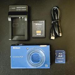 COOLPIX S6200 ブルー　(ジャンク品) Yahoo!オークション -「nikon coolpix s6200」の落札相場・落札価格