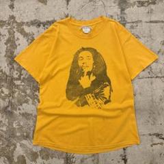 00年代　ボブマーリー　レゲエ　tシャツ　イエロー　古着　M
