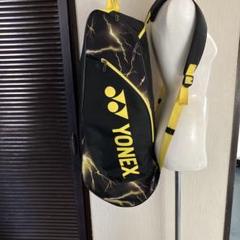 YONEX バドミントンバッグ 黒/黄色