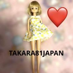 TAKARA JAPAN 日本製 81年 ジェニー 人形本体 ドレス付 タカラ
