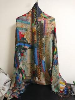 ファリエロ サルティ　Faliero Sarti　ストール　パッチワーク　和洋 ファリエロ サルティFaliero Sartiストールパッチワーク和洋