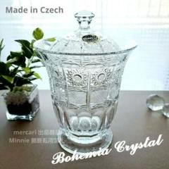 BOHEMIA★ボヘミアクリスタル★ボックス★キャニスター★大★未使用 m51423486339_1.jpg?1715865635