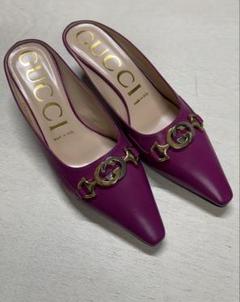 NEW Gucci US 6.5 EU 36.5 Shoes Marmont GG Fringe Brown