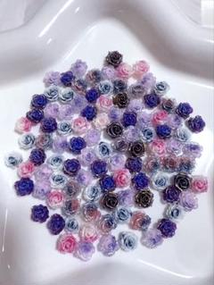 ミニ花デコパーツプラパーツカボションデコレーションのサムネイル