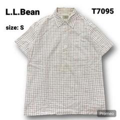 【即購入OK】L.L.Bean プルオーバー 半袖シャツ サイズS ホワイト