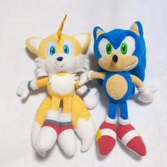 ソニック・ザ・ヘッジホッグ　SONIC　テイルス　ぬいぐるみ　ぬいぐるみの三英 セガ ソニック・ザ・ヘッジホッグ ぬいぐるみ/三英貿易 - メルカリ