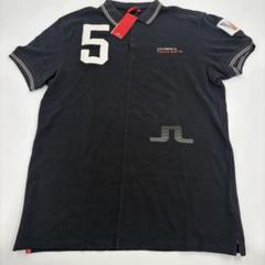 新品タグ付き✨ジェイリンドバーグ J.LINDEBERGポロシャツ黒　L