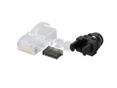 日本製線 Cat6A 26AWG RJ45 モジュラープラグ NSP6A80B