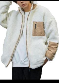 ボアジャケット メンズ ジャケット 男女兼用 冬 アウター コート ボア 秋冬