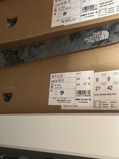 THE NORTH FACE NF51620 トレッキングシューズ US9
