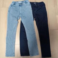 Global Work ストレッチジーンズ 140サイズ 2本まとめ売り