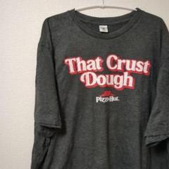 PIZZAHUT　ピザハット　ヴィンテージ　メンズ　Tシャツ　グレー　プリント