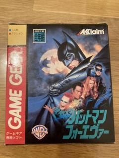 【超激レア】ゲームギア　GG　バットマンフォーエヴァー【箱説有】 超激レア】ゲームギア GG バットマンフォーエヴァー【箱説有