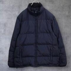 最終値下げ!Eddie Bauer フード付きダウンジャケット 紺 ネイビー 80s EddieBauerエディーバウアー ダウンジャケット 紺
