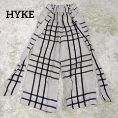 23AW HYKE ハイクCUPRO CHECK WIDE LEG PANTS m51454984953_1.jpg?1727100560