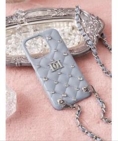 Darich スマホケース iPhoneケース 13-14 IVO Darich / キルティングビジューiPhoneケース ( IVO )