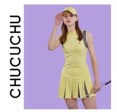 chucuchu ゴルフウェア　韓国　ワンピース　チュクチュ　韓国ゴルフ chucuchu ゴルフウェア 韓国 ワンピース チュクチュ 韓国ゴルフ