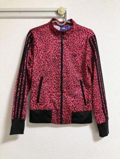 美品⭐︎アディダス　adidas　トラックジャケット　ドット柄　ピンク adidas（アディダス）｜ジャージ（ピンク系）一覧 - WEAR