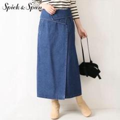 Spick and Span スピックアンドスパン デニムラップペンシルスカート