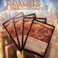 MTG 帯電鋸船 英語版4枚セット