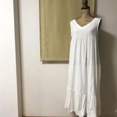 新品❗️Crispノースリーブ ロングワンピース　リネンのサムネイル