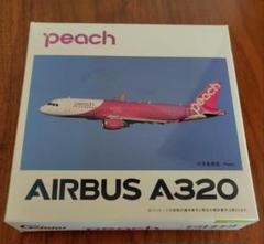 （未使用）1/200 ピーチ A320neo 旅客機（ダイキャスト） 未使用）1/200 ピーチ A320neo 旅客機（ダイキャスト）