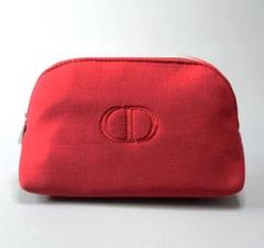 2025年　DIOR ノベルティポーチ　［新品未使用］エナメル　レッド値下げ 2025年 DIOR ノベルティポーチ ［新品未使用］エナメル レッド