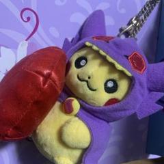 「数量限定 在庫処分セール」 メガヤミラミのポンチョを着たピカチュウ メルカリ - マスコット ポケモンカードゲーム