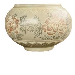 修復跡有り　高麗　茶道具　中国　骨董品　アンティーク　古美術　牡丹　花柄 修復跡有り 高麗 茶道具 中国 骨董品 アンティーク 古美術 牡丹