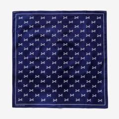 WTAPS BANDARIA BANDANA COTTON GIP ネイビー