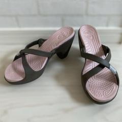 新品 未使用 クロックス crocs サイプラス CyprusV W7 ♪ 新品未使用 CROCSクロックス cyprus v レディース ヒール