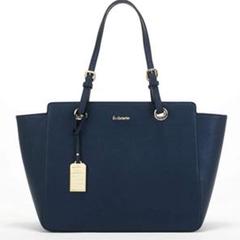 サマンサタバサ&シュエットネイビーA4 トートバッグ ラシーヌ