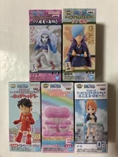 ワンピース　ワールドコレクタブルフィギュア　カマバッカ王国　など　５種セット