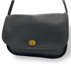 ✨極美品✨ COACH オールドコーチ ショルダーバッグ 黒 ブラック レザー
