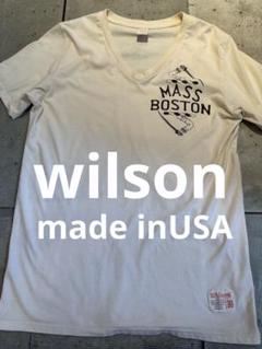 wilson tシャツ ウィルソン　made in USAアメリカ製　サイズ38