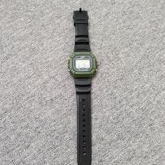 CASIO ILLUMINATOR デジタル腕時計 グリーン/ブラック
