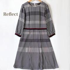 ＊美品＊リフレクト♡千鳥柄　ワンピース