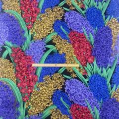 USAコットン ケイフファセット 花柄 生地 ② 50cm