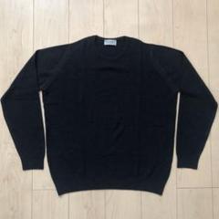 新品 ジョンスメドレー ワッフル サーマル ニット ネイビー