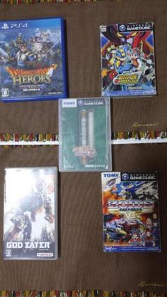 ゲームソフトセット（PS4・GC）