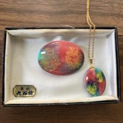 メルカリ便☆九谷焼☆花柄　ブローチ 九谷焼 青い花柄 波型皿 4枚セット 祥隆造 - メルカリ