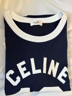 CELINE 16ボクシーTシャツ 2X54B671Q ネイビー サイズ：Ｓ CELINE 16ボクシーTシャツ 2X54B671Q ネイビー サイズ：S