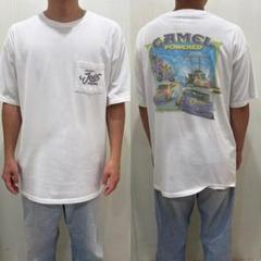 90s キャメル×レーシング Tシャツ USA製 シングルステッチ