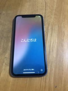 Apple iPhone 11 ラベンダー 画面傷あり 朝…iPhone11を見たら…残像が発生して画面が押せない