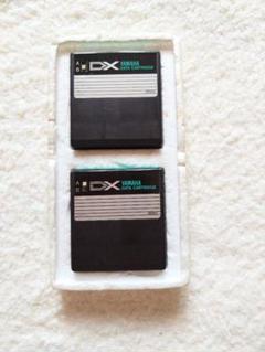 YAMAHA　 DX7　データカートリッジ　ボイス ROM 　１＆2 YAMAHA DX7 データカートリッジ ボイス ROM 1＆2 - メルカリ