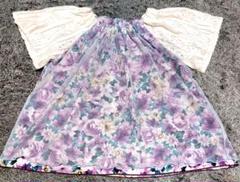 axes femme フラワープリント 半袖トップス